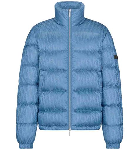 dior puffer light blue|Dior puffer coat for sale.